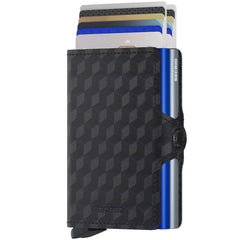 Secrid Wallets Twinwallet Optical 10 cm - Titanium-Blue