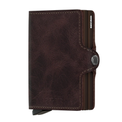 Secrid Wallets Twinwallet Vintage 10 cm - chocolate