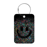 Tag-It Gepäckanhänger 9 cm - Smiley - Bunt